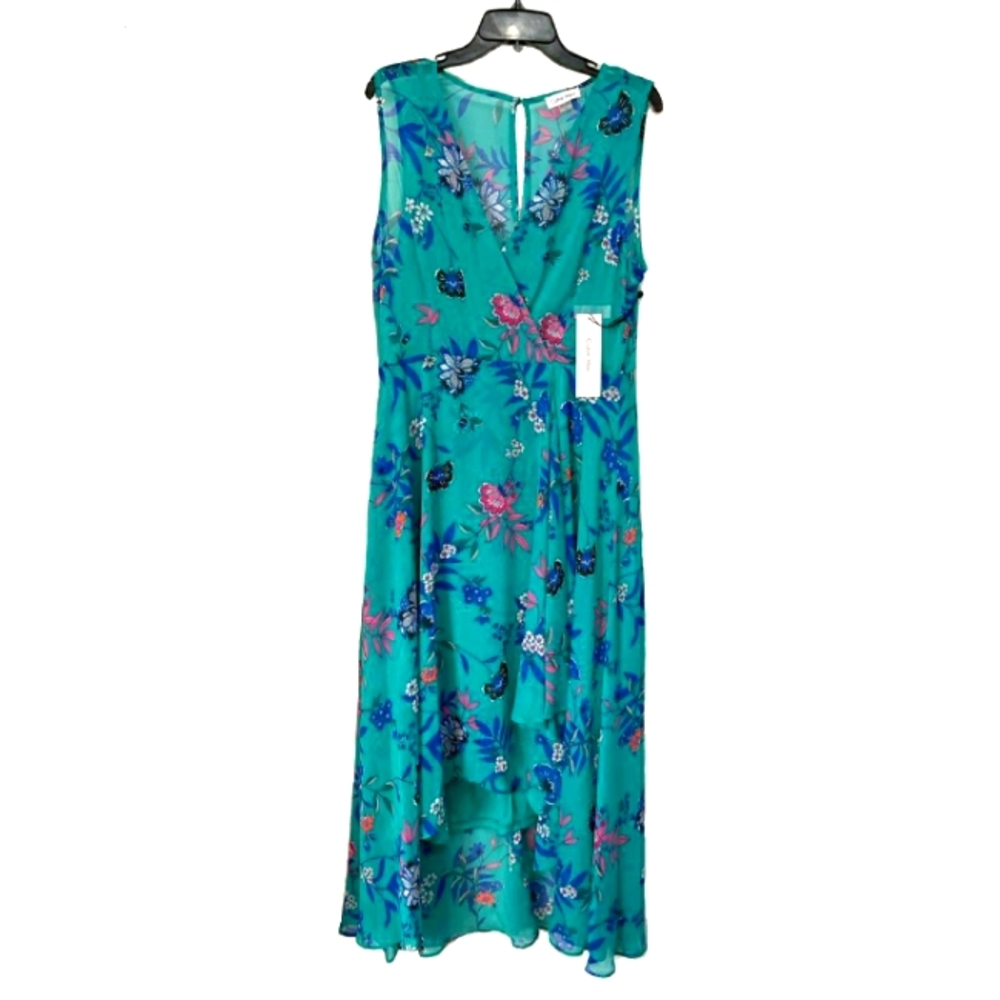 Calvin Klein Women's Floral Dress - Sizes 6, 8, 10, 12, 14 MSRP $128